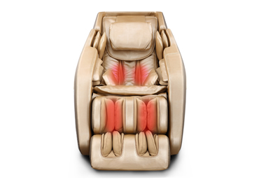 Инфракрасный прогрев - Массажное кресло Sensa Axis Pro Champagne coffe