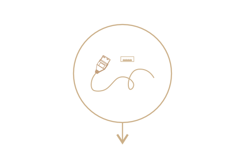 <center>USB порт для зарядки</center> - Массажное кресло Bodyfriend QUANTUM Beauty Capsule
